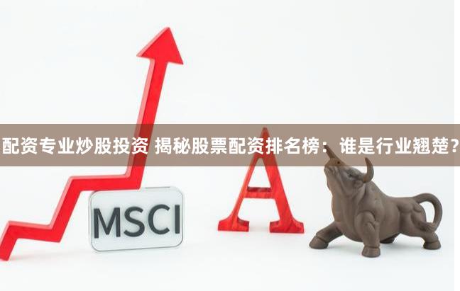 配资专业炒股投资 揭秘股票配资排名榜：谁是行业翘楚？